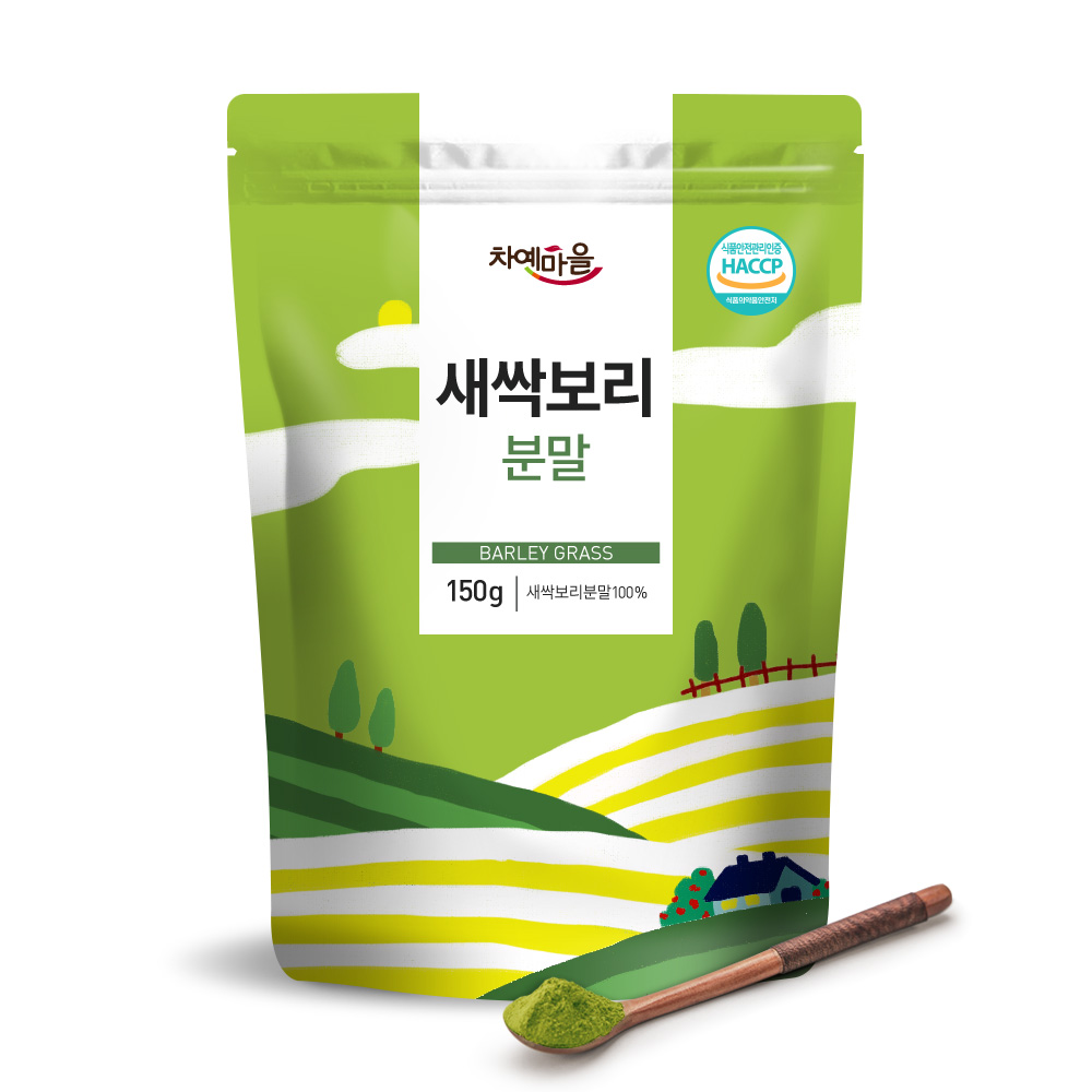 차예마을 - 차예마을 국내산 무농약 제주 새싹보리 분말가루 150G 노지재배 보리새싹