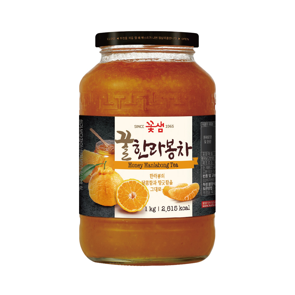 꽃샘 꿀한라봉차 1kg 과일 청